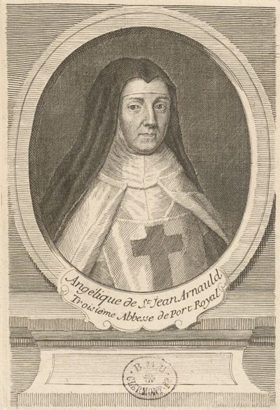 Portrait d'Angélique de Saint Jean Arnauld