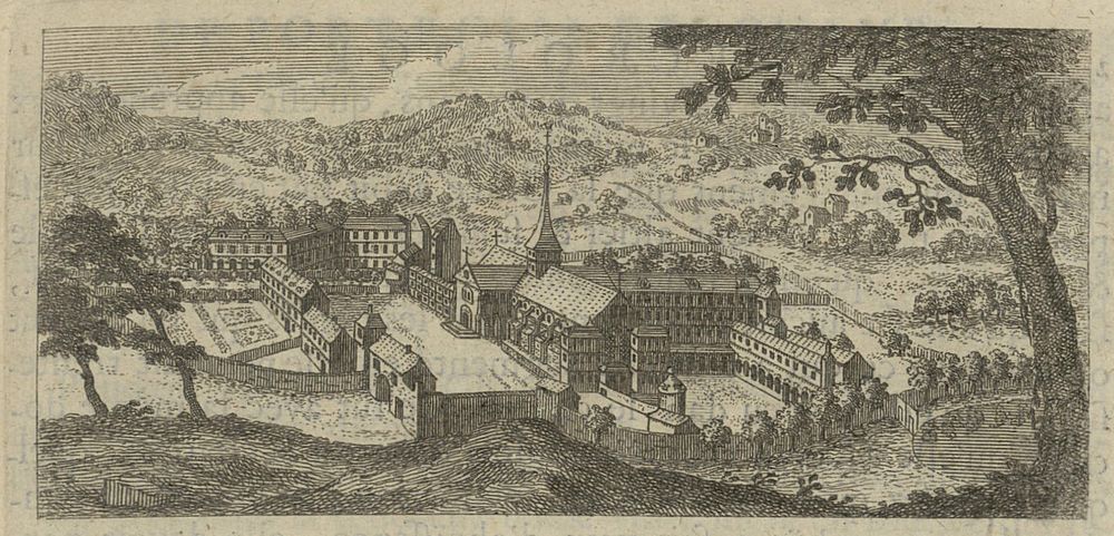 Vue de l'abbaye de Port-Royal des Champs