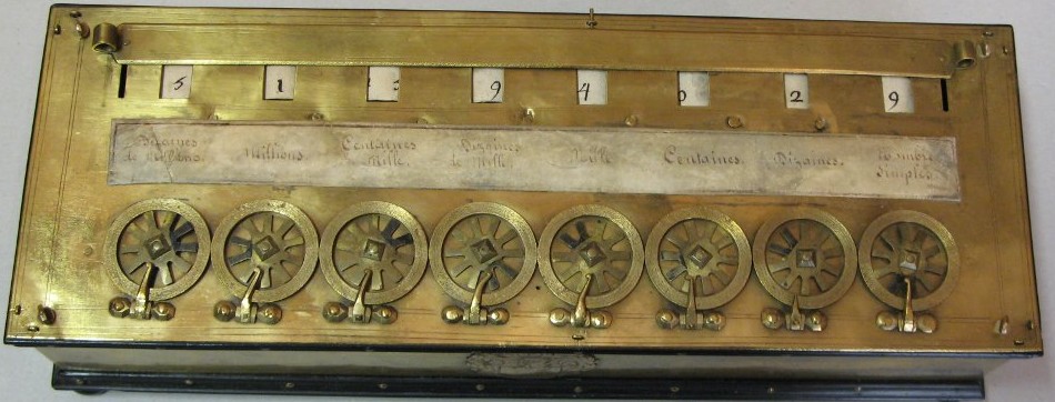Machine arithmétique de Marguerite Périer (Musée Lecoq)