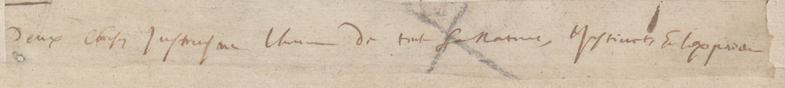 Contrariétés, (Fragment 161, Sellier) du manuscrit original des Pensées de Pascal (MS 9202, Bibliothèque Nationale de France)